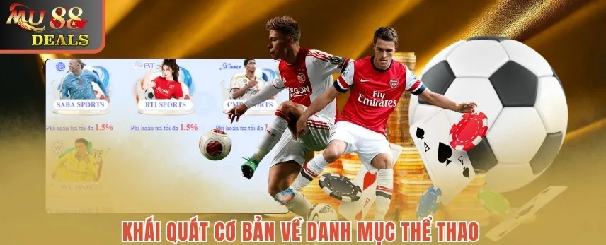Thể Thao Mu88 - Cá Cược Năng Động Và Uy Tín Nhất 2025 Khái quát cơ bản về danh mục thể thao